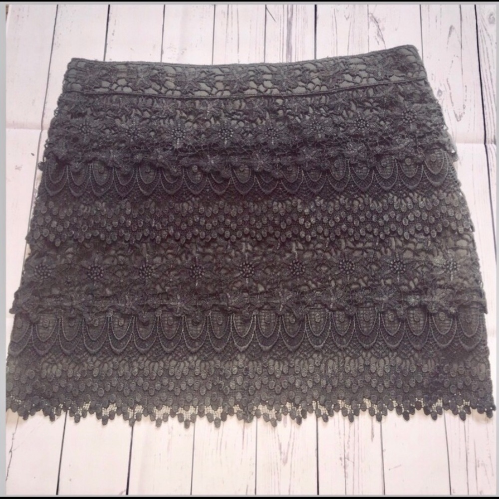 American Eagle Lace Mini Skirt